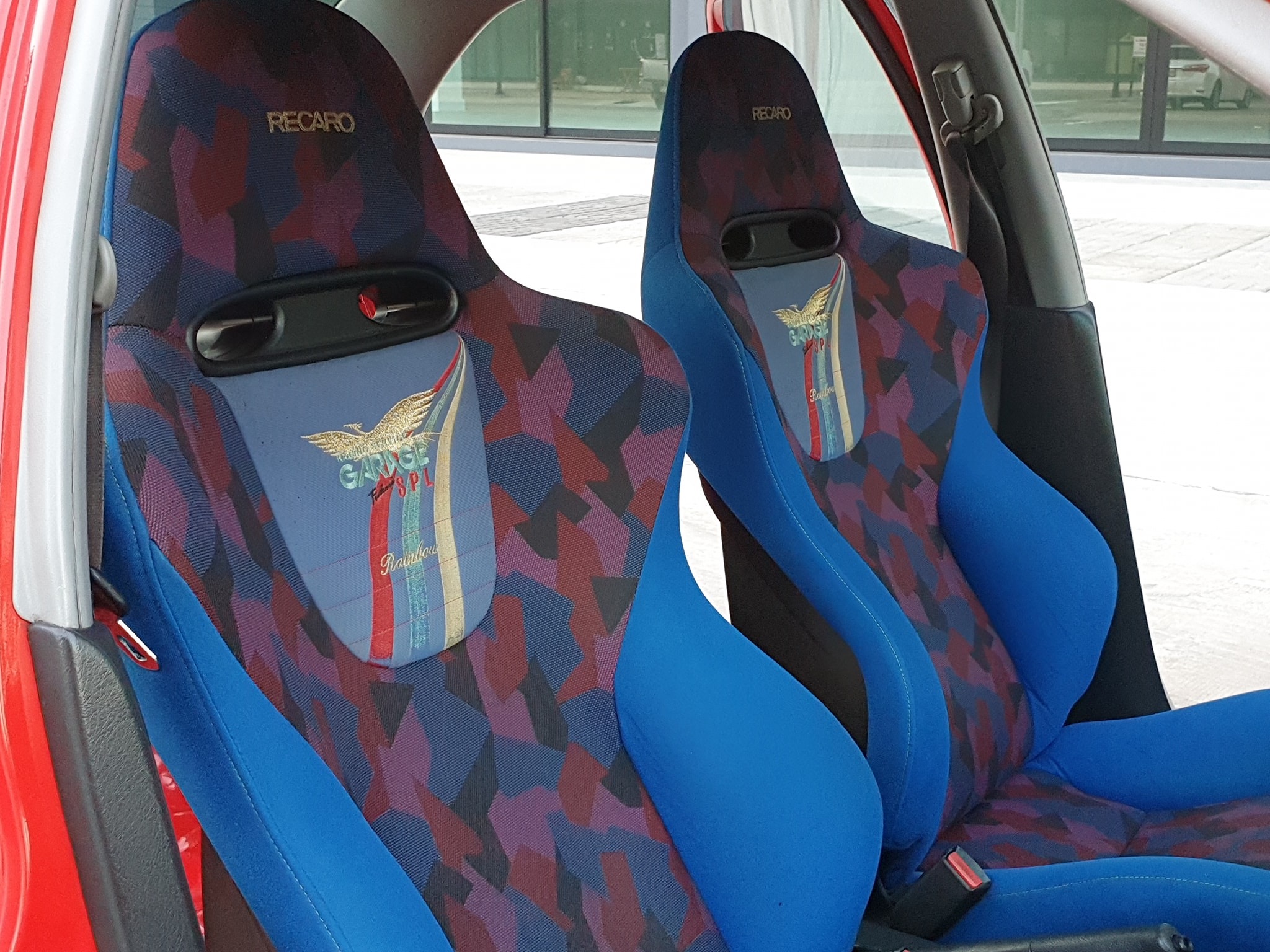 Honda Civic EK โฉม 4 ประตู ปี 1996 สีแดง (รูปที่ 3)
