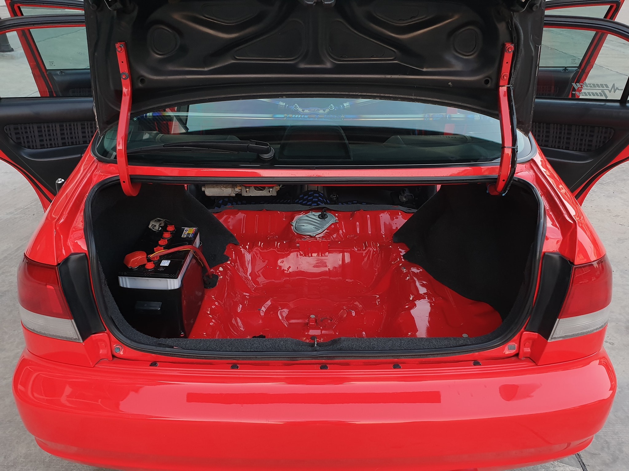 Honda Civic EK โฉม 4 ประตู ปี 1996 สีแดง (รูปที่ 28)