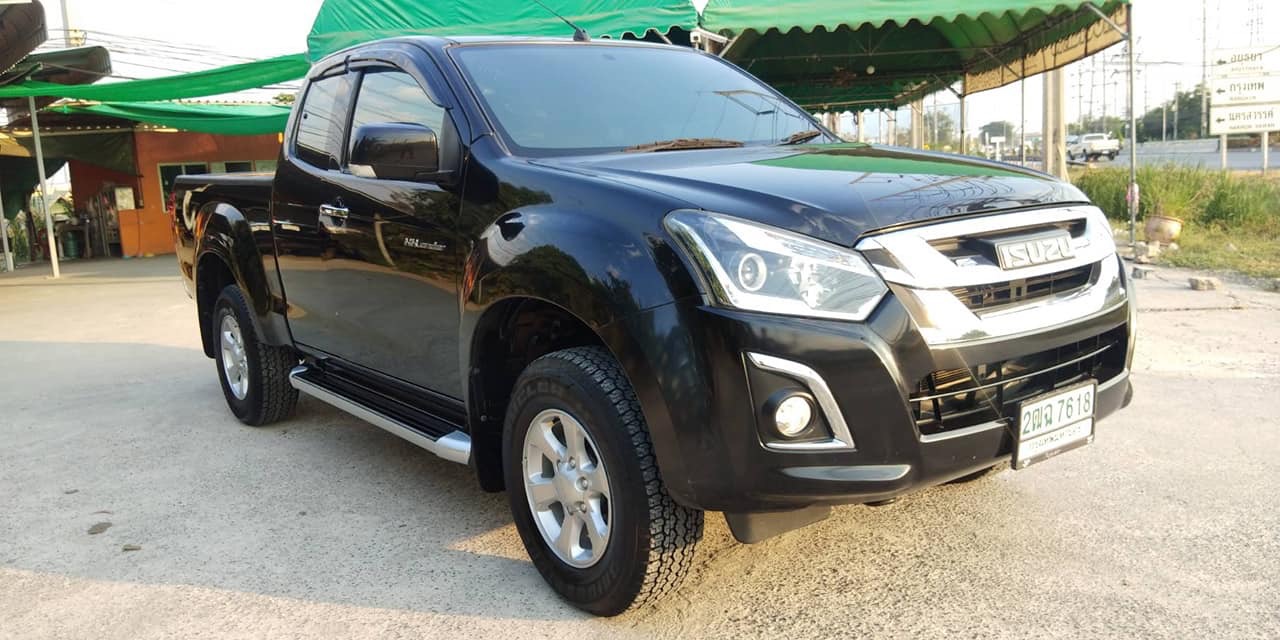Isuzu D-Max Hi-Lander (Cab) ปี 2017 สีดำ (รูปที่ 2)