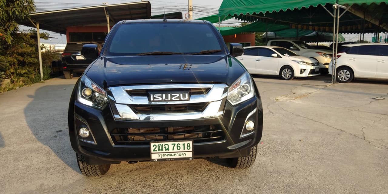 Isuzu D-Max Hi-Lander (Cab) ปี 2017 สีดำ