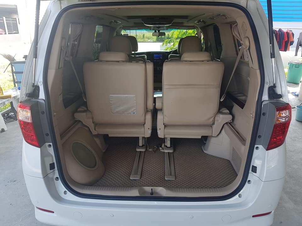 Toyota Alphard ปี 2009 สีขาว (รูปที่ 8)