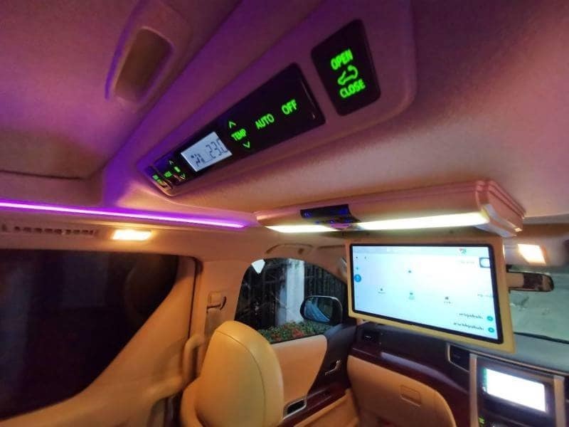 Toyota Alphard ปี 2010 สีขาว (รูปที่ 12)