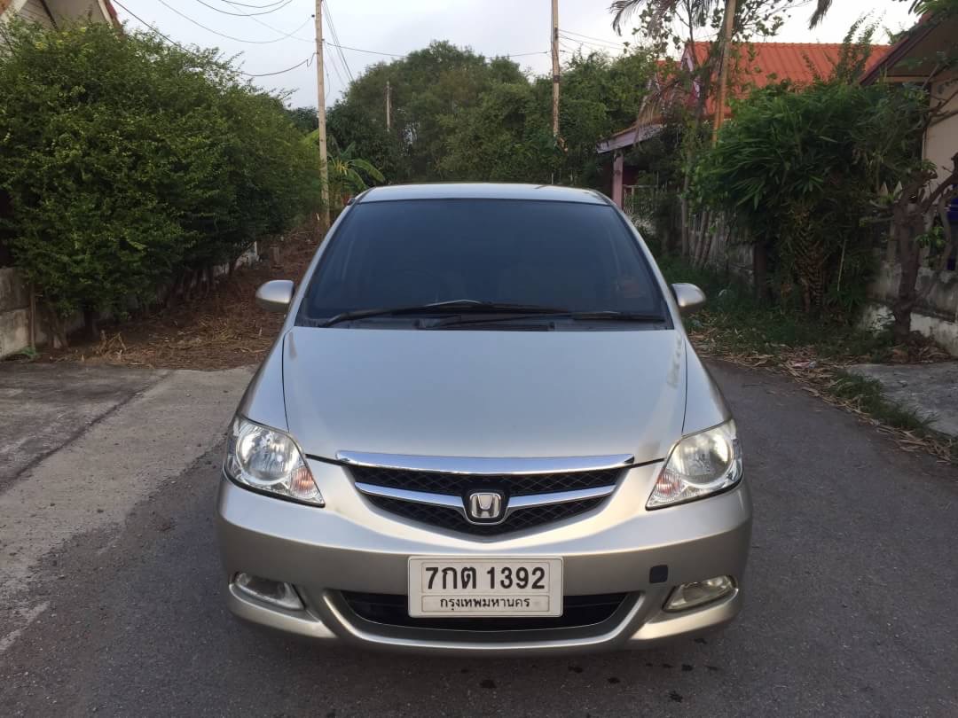 Honda City City ZX ปี 2007 สีเงิน (รูปที่ 2)
