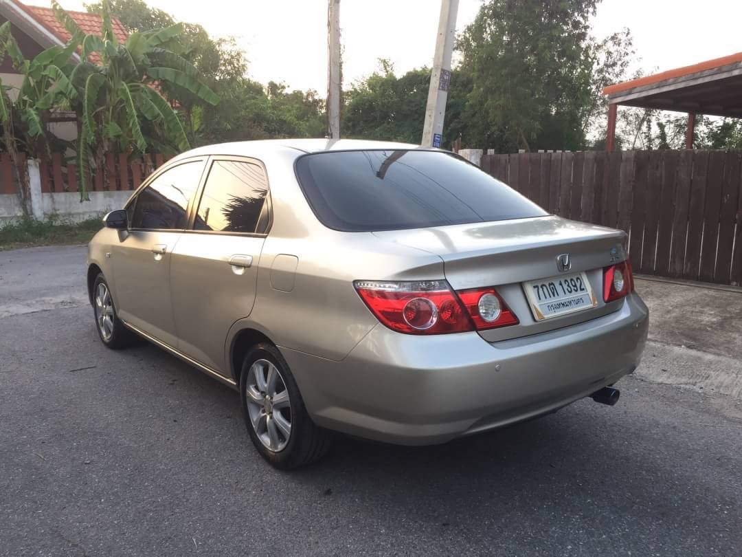 Honda City City ZX ปี 2007 สีเงิน (รูปที่ 4)