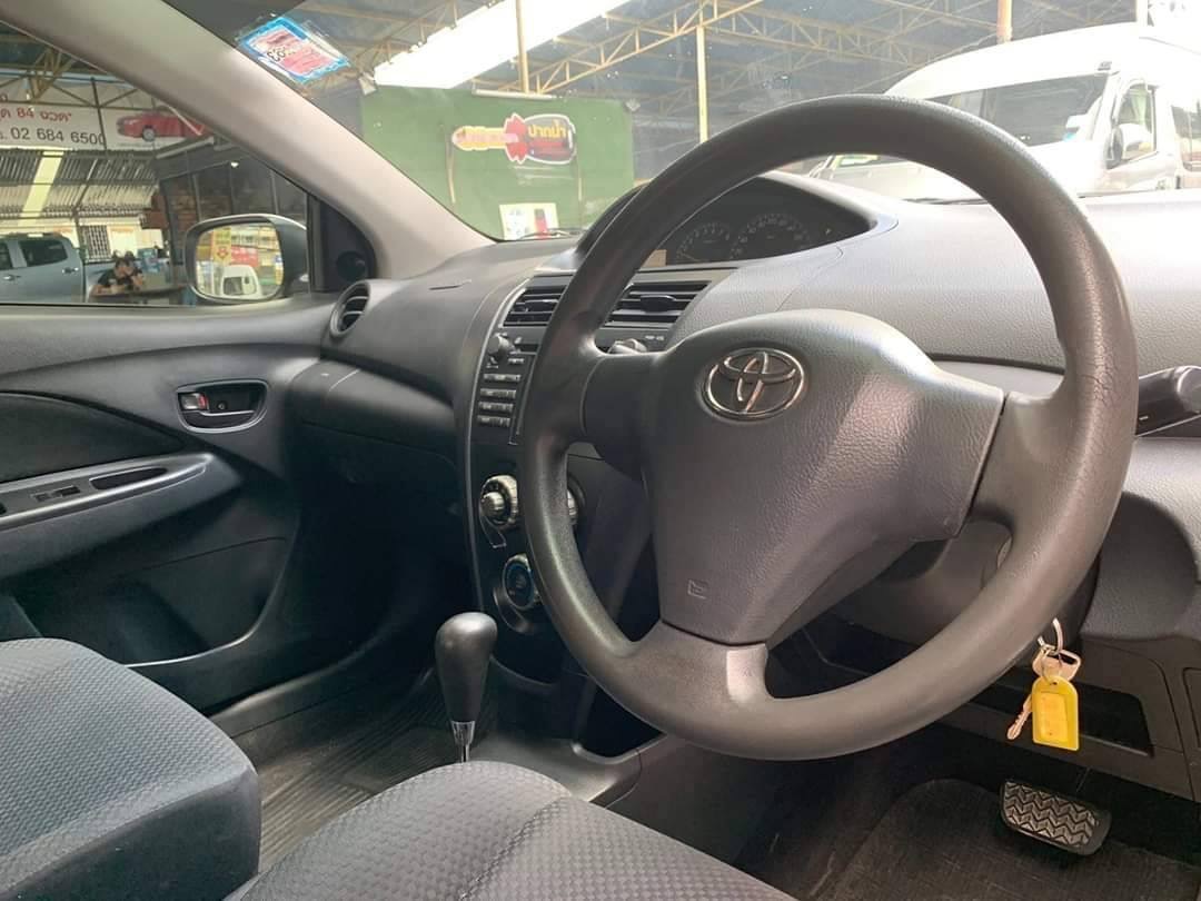 Toyota Vios ปี 2008 สีเงิน (รูปที่ 4)