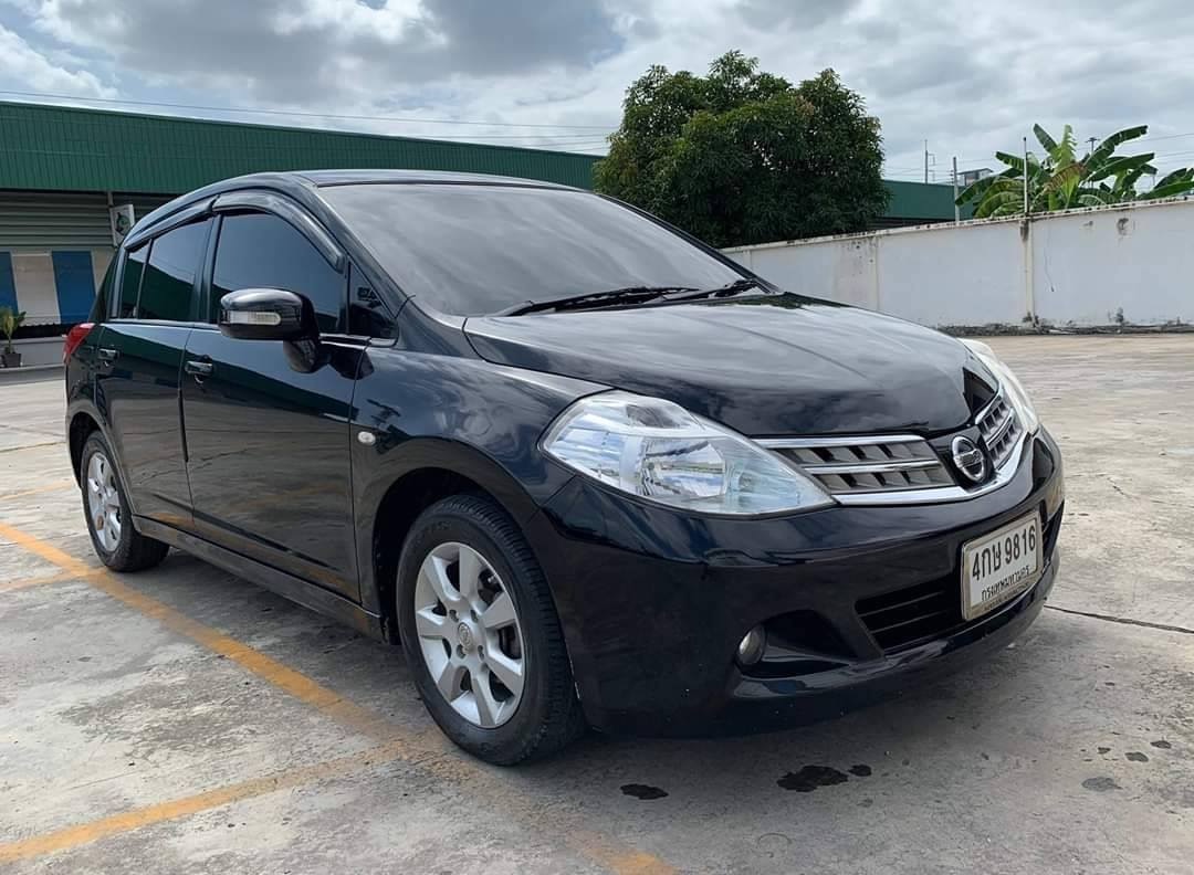 Nissan Tiida ปี 2010 สีดำ (รูปที่ 9)