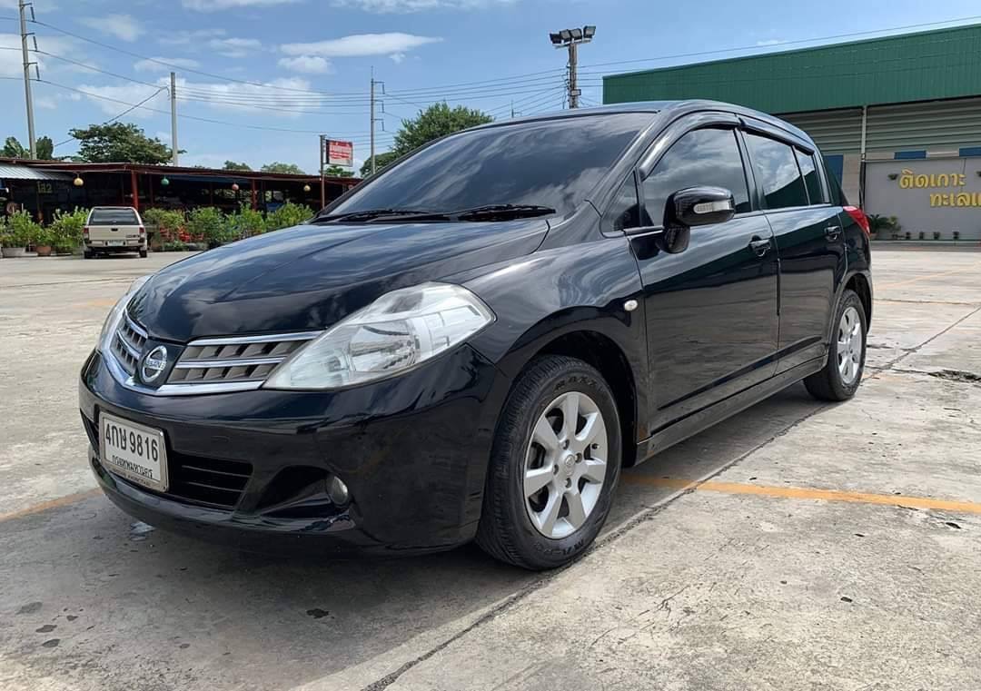 Nissan Tiida ปี 2010 สีดำ