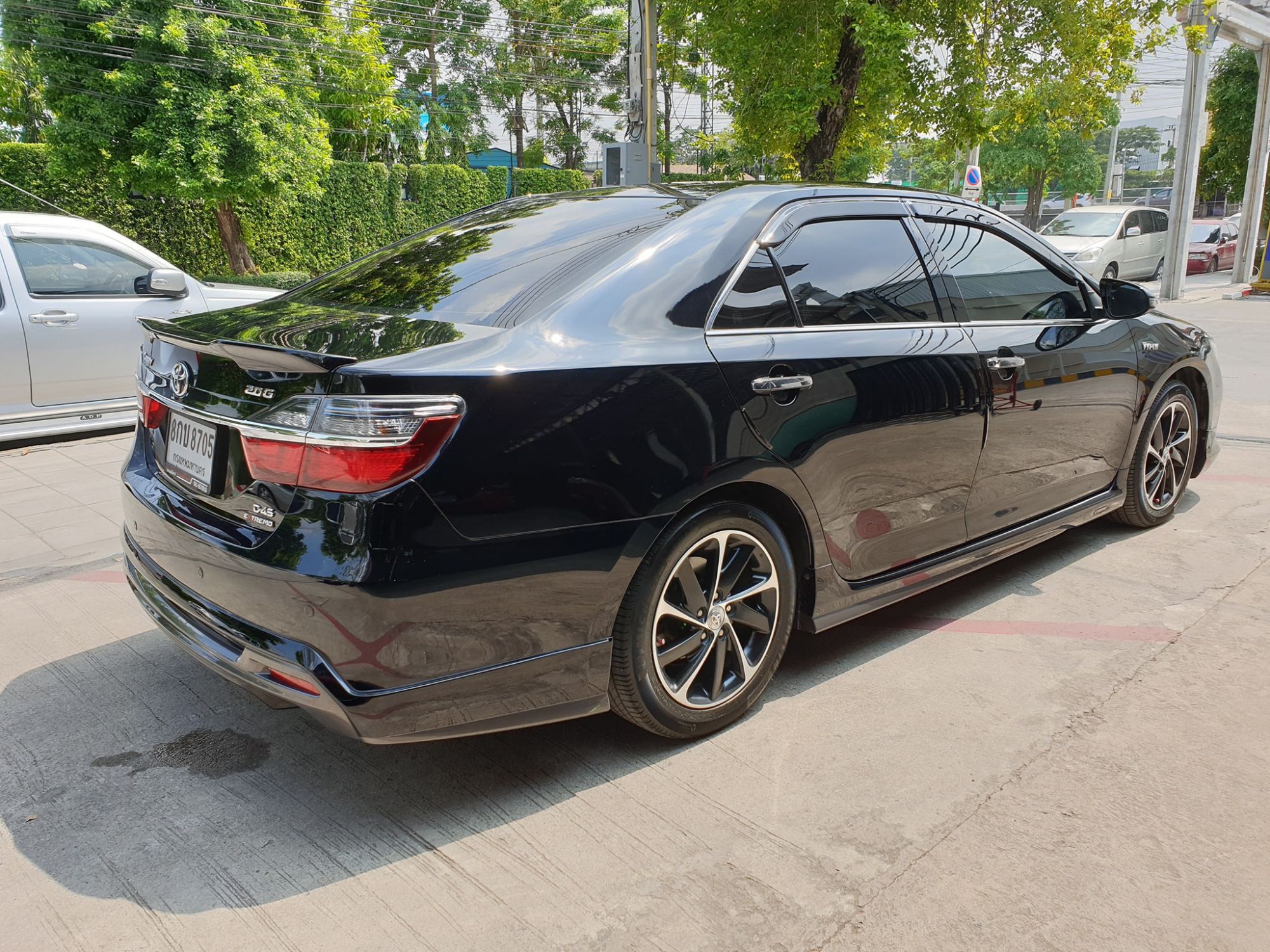 Toyota Camry (XV50) ไมเนอร์เชนจ์ ปี 2016 สีดำ (รูปที่ 4)
