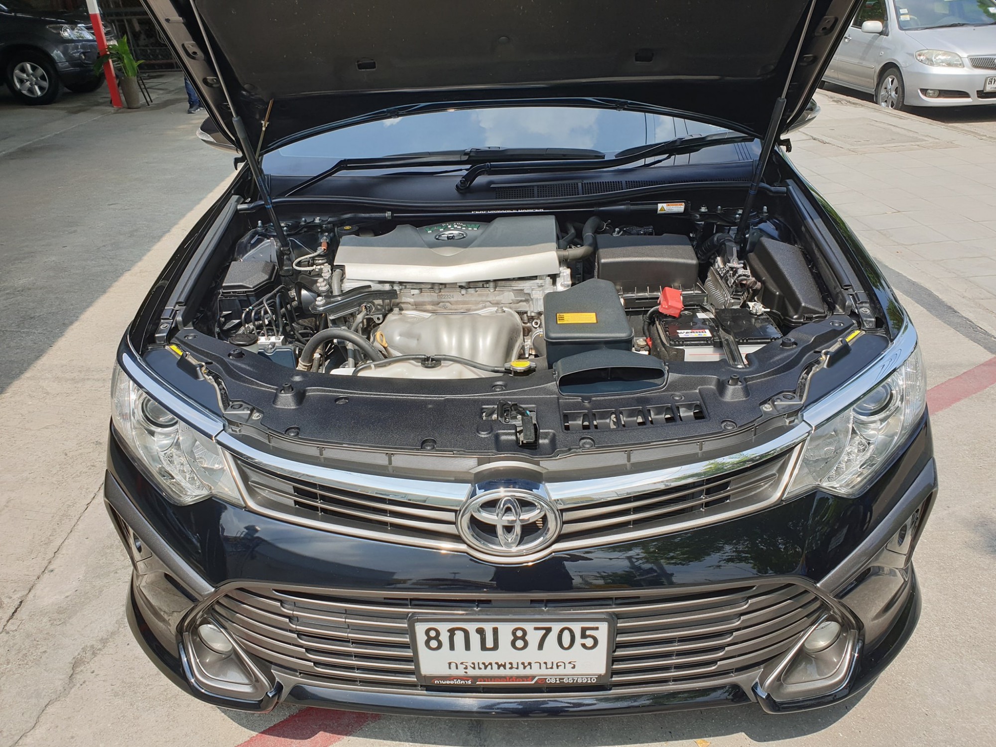 Toyota Camry (XV50) ไมเนอร์เชนจ์ ปี 2016 สีดำ (รูปที่ 19)