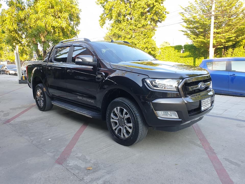 Ford Ranger Hi-Rider (4 ประตู) ปี 2016 สีดำ (รูปที่ 3)