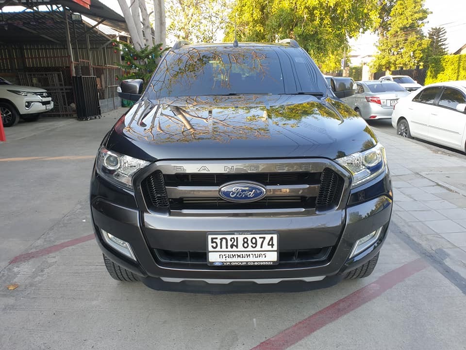 Ford Ranger Hi-Rider (4 ประตู) ปี 2016 สีดำ (รูปที่ 2)
