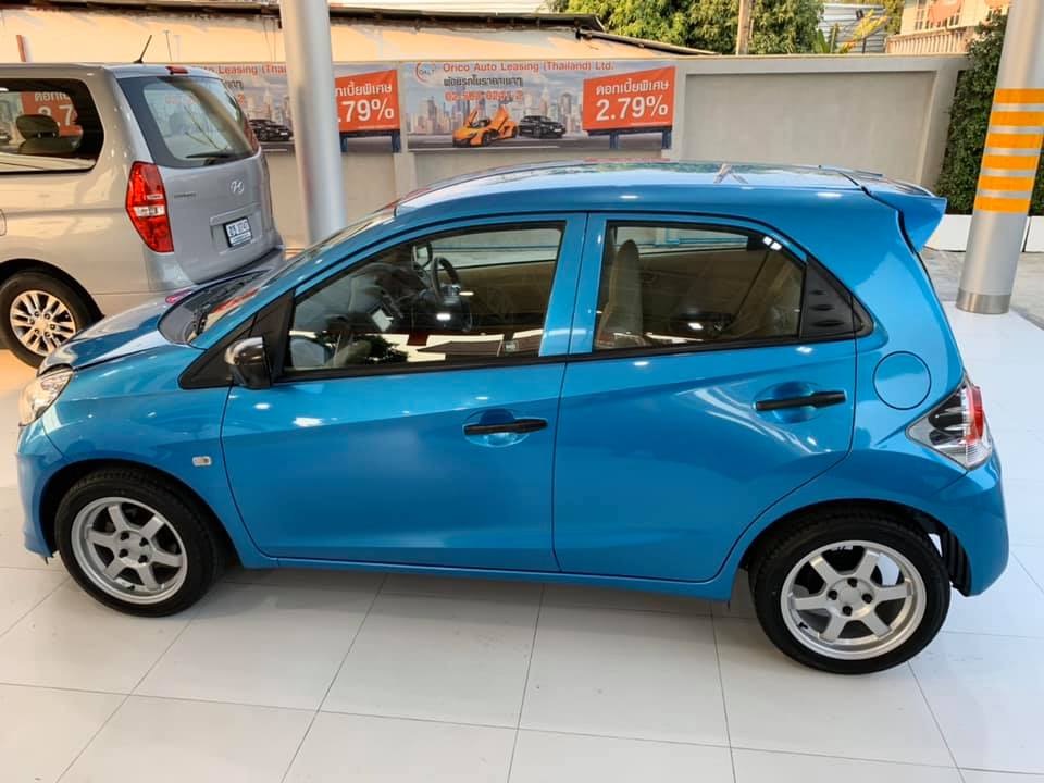Honda Brio ปี 2013 สีฟ้า (รูปที่ 3)