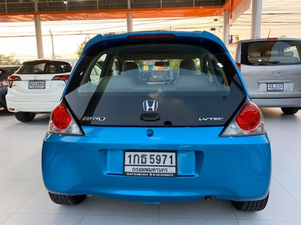 Honda Brio ปี 2013 สีฟ้า (รูปที่ 5)