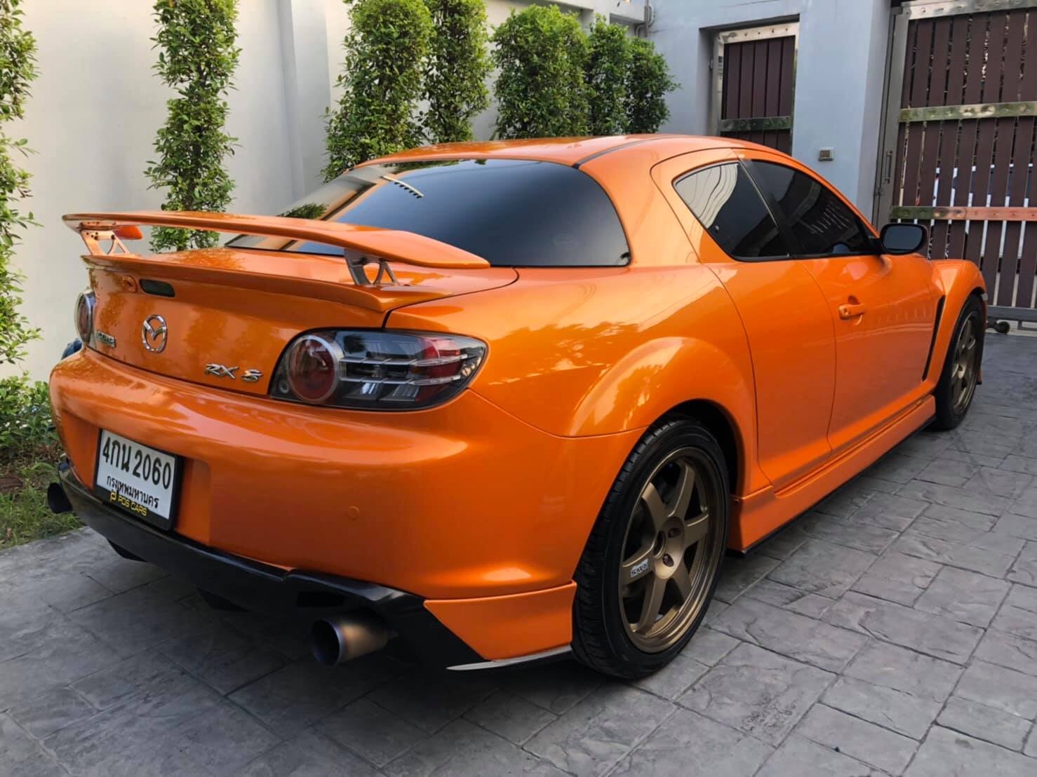 Mazda RX-8 ปี 2008 สีส้ม (รูปที่ 4)