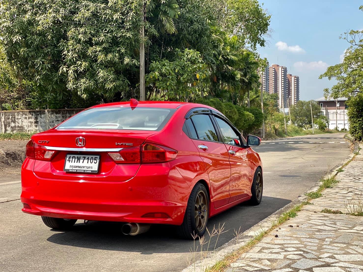 Honda City ปี 2015 สีแดง (รูปที่ 4)
