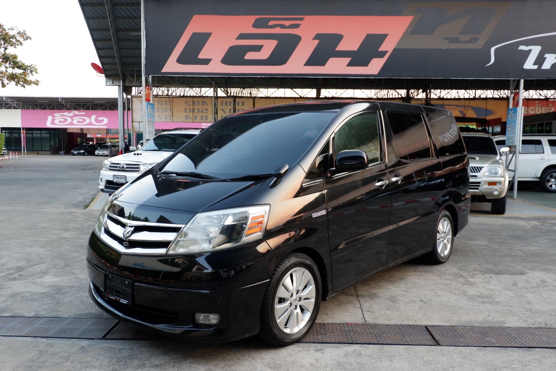 Toyota Alphard ปี 2007 สีดำ