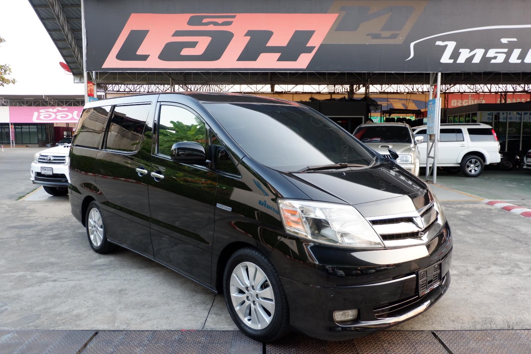 Toyota Alphard ปี 2007 สีดำ (รูปที่ 19)
