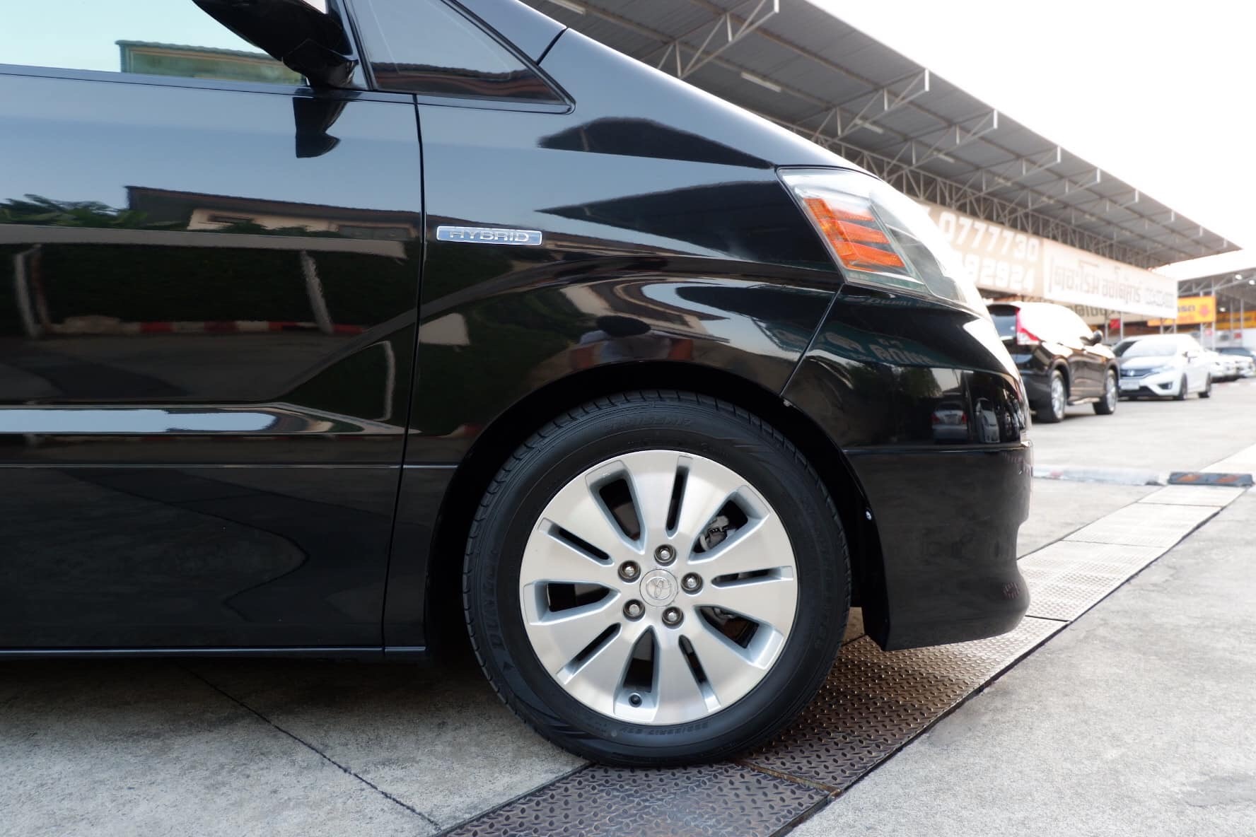 Toyota Alphard ปี 2007 สีดำ (รูปที่ 17)