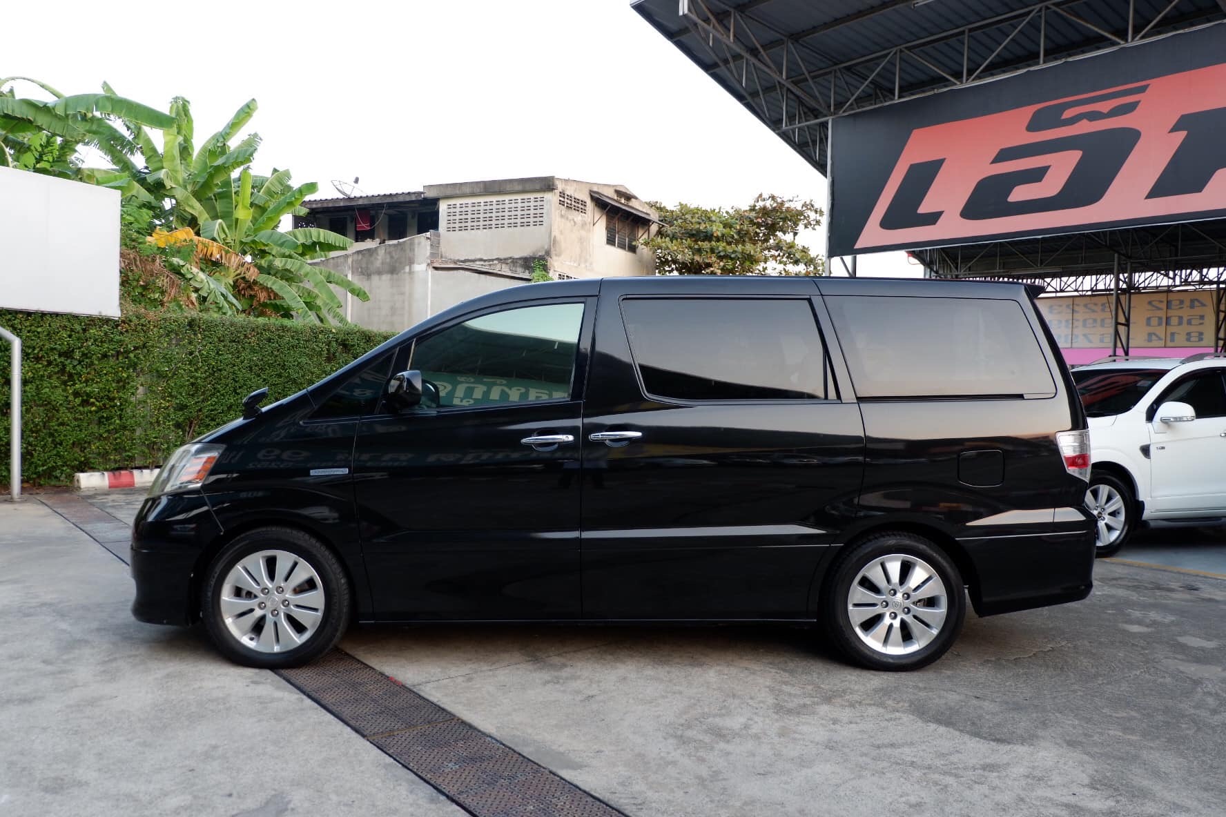 Toyota Alphard ปี 2007 สีดำ (รูปที่ 2)