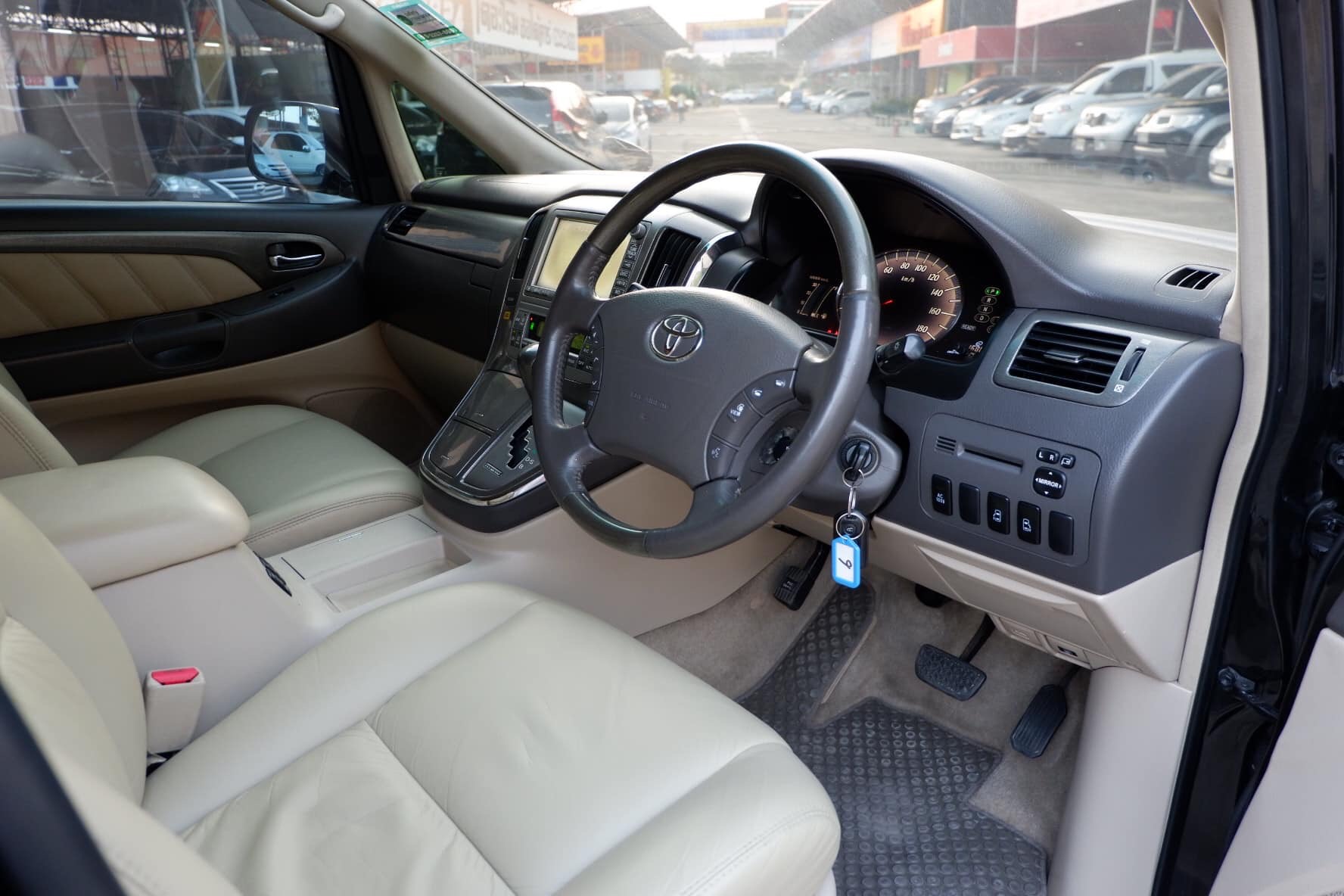 Toyota Alphard ปี 2007 สีดำ (รูปที่ 7)