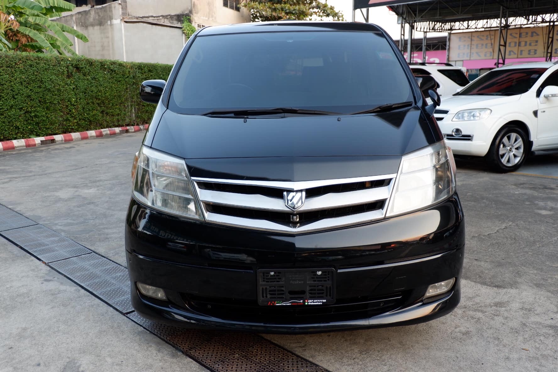 Toyota Alphard ปี 2007 สีดำ (รูปที่ 16)