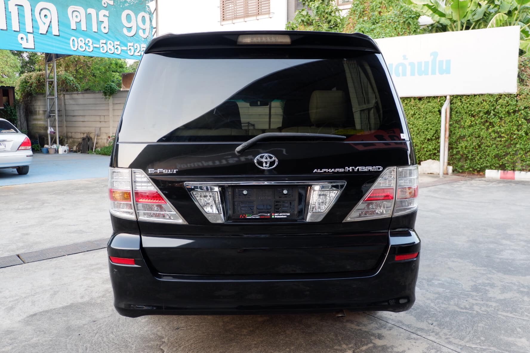 Toyota Alphard ปี 2007 สีดำ (รูปที่ 18)