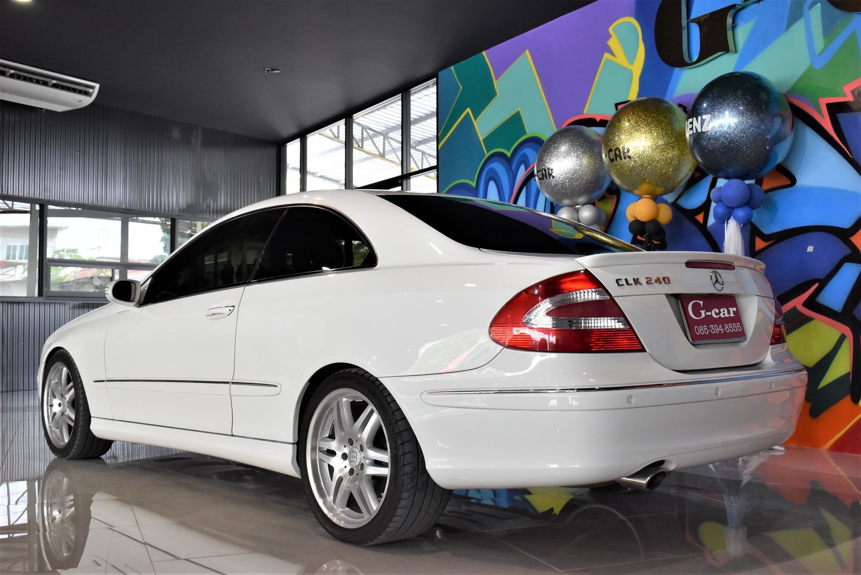 Mercedes-Benz CLK-Class W209 CLK240 ปี 2011 สีขาว (รูปที่ 3)