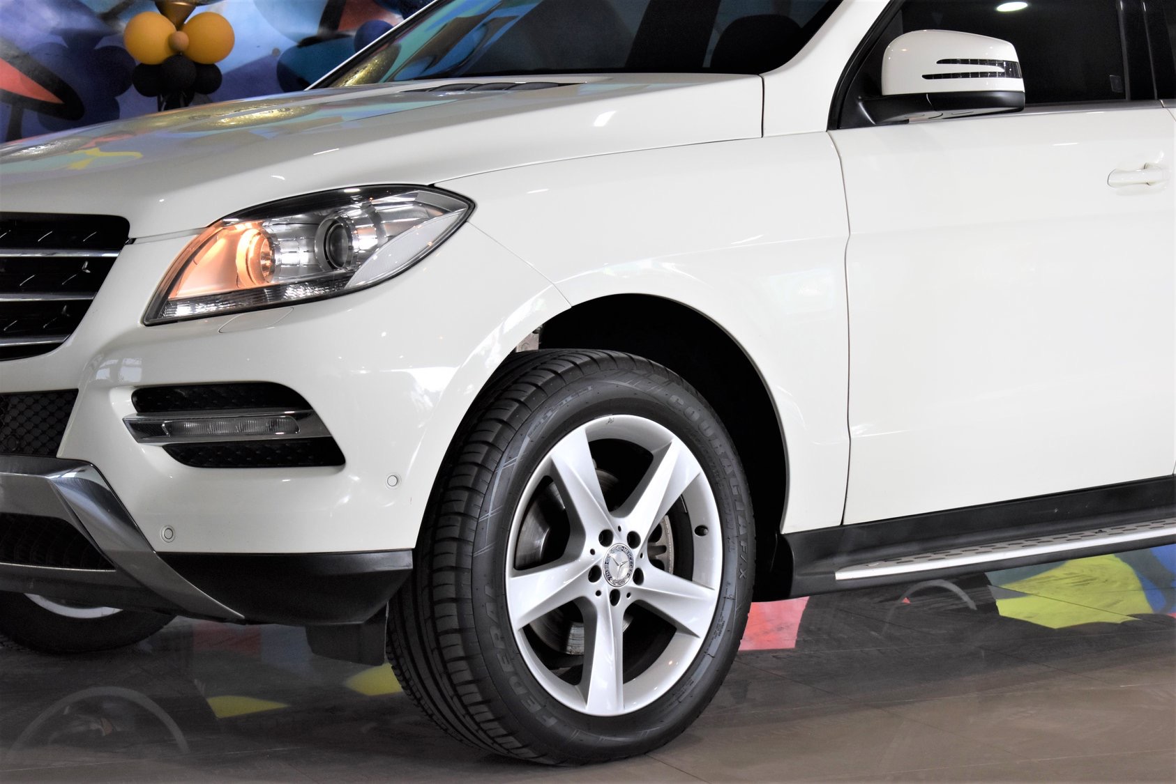 Mercedes-Benz M-Class W166 ML250 ปี 2012 สีขาว (รูปที่ 3)
