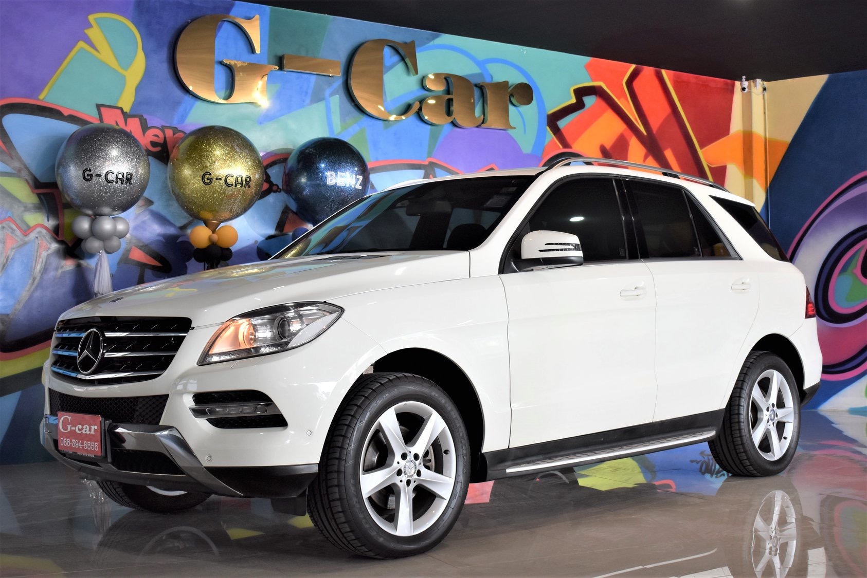 Mercedes-Benz M-Class W166 ML250 ปี 2012 สีขาว (รูปที่ 2)