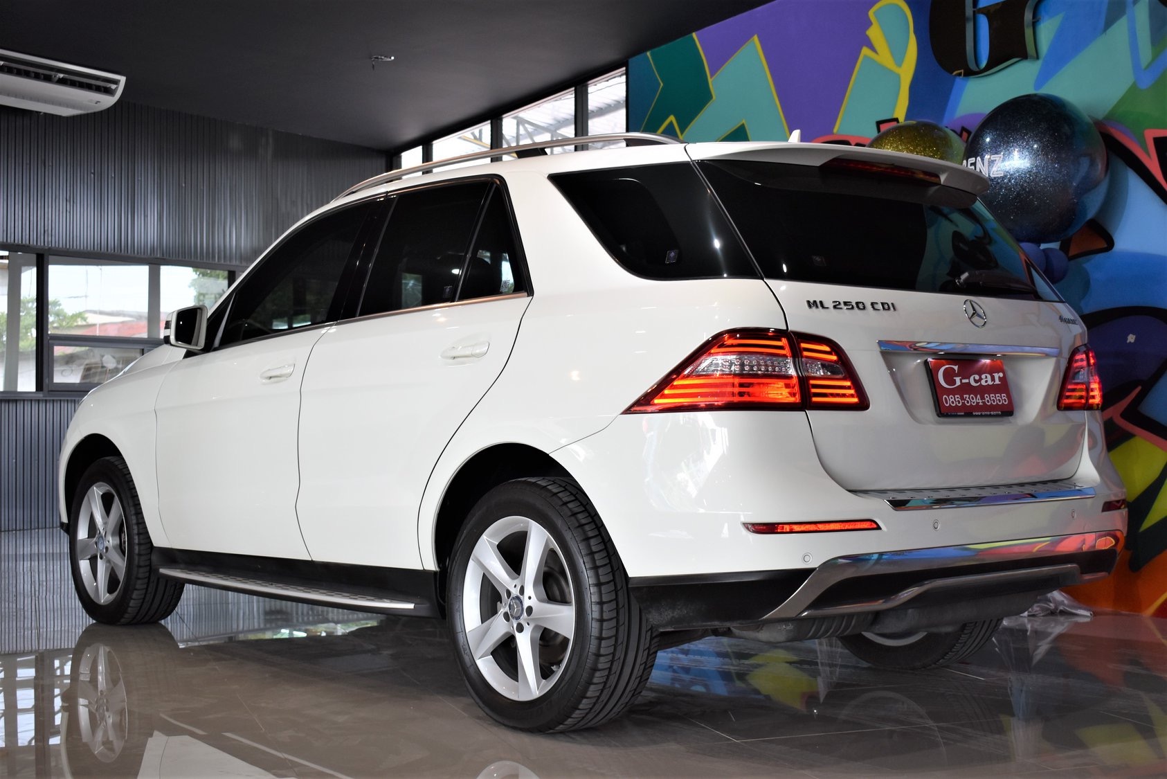 Mercedes-Benz M-Class W166 ML250 ปี 2012 สีขาว (รูปที่ 4)