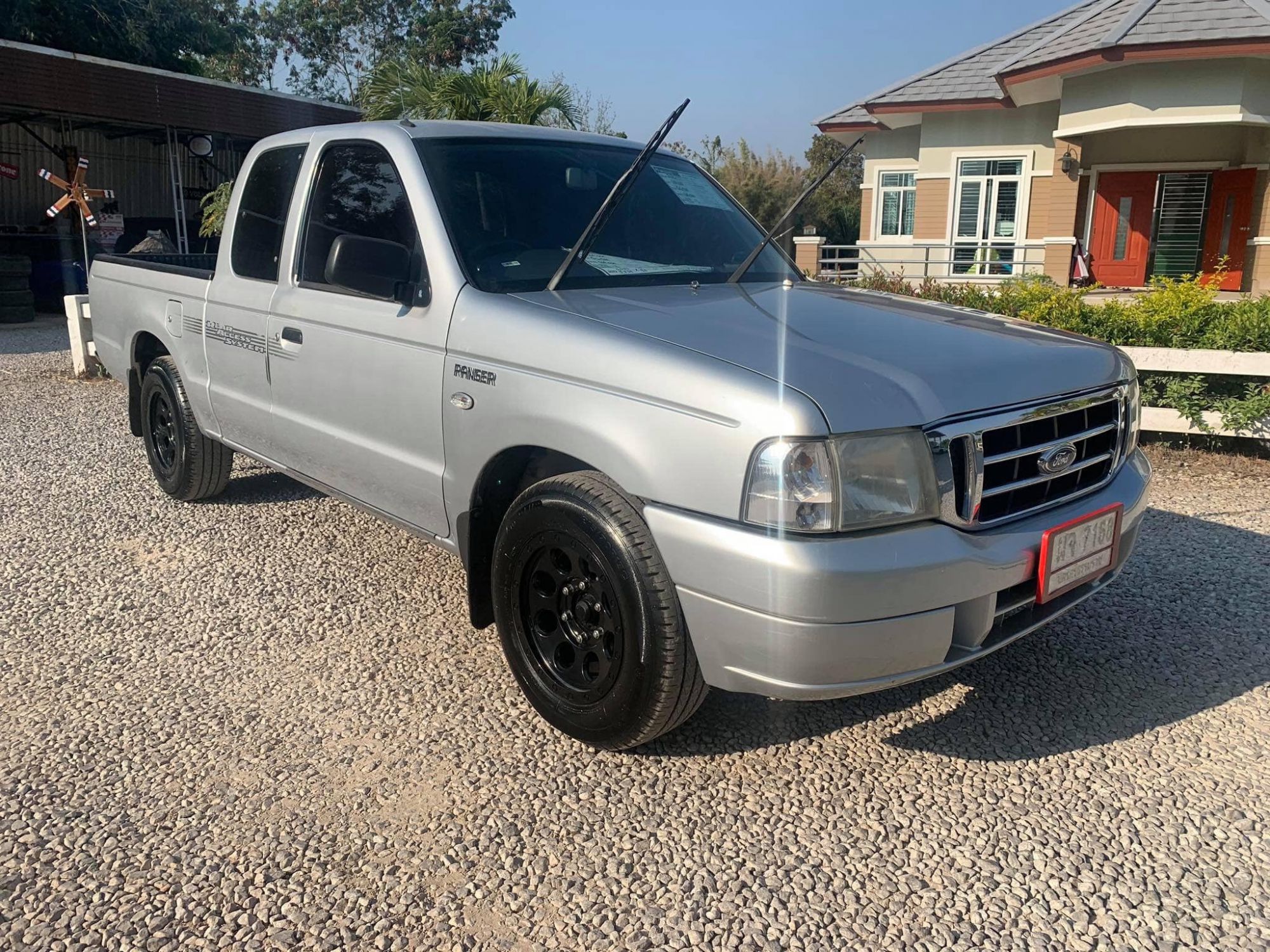 Ford Ranger Cab ปี 2004 สีเงิน (รูปที่ 3)