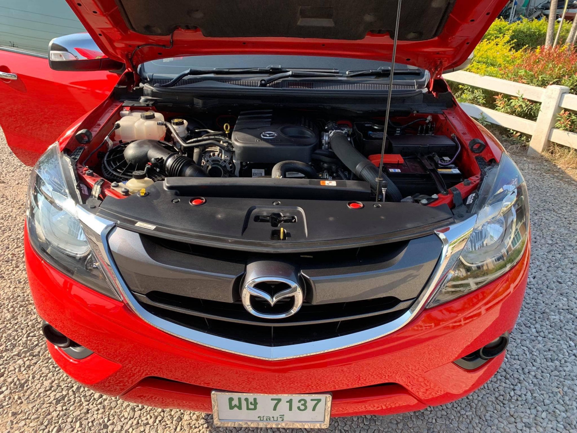 Mazda BT-50 PRO Free Style Cab ปี 2016 สีแดง (รูปที่ 11)