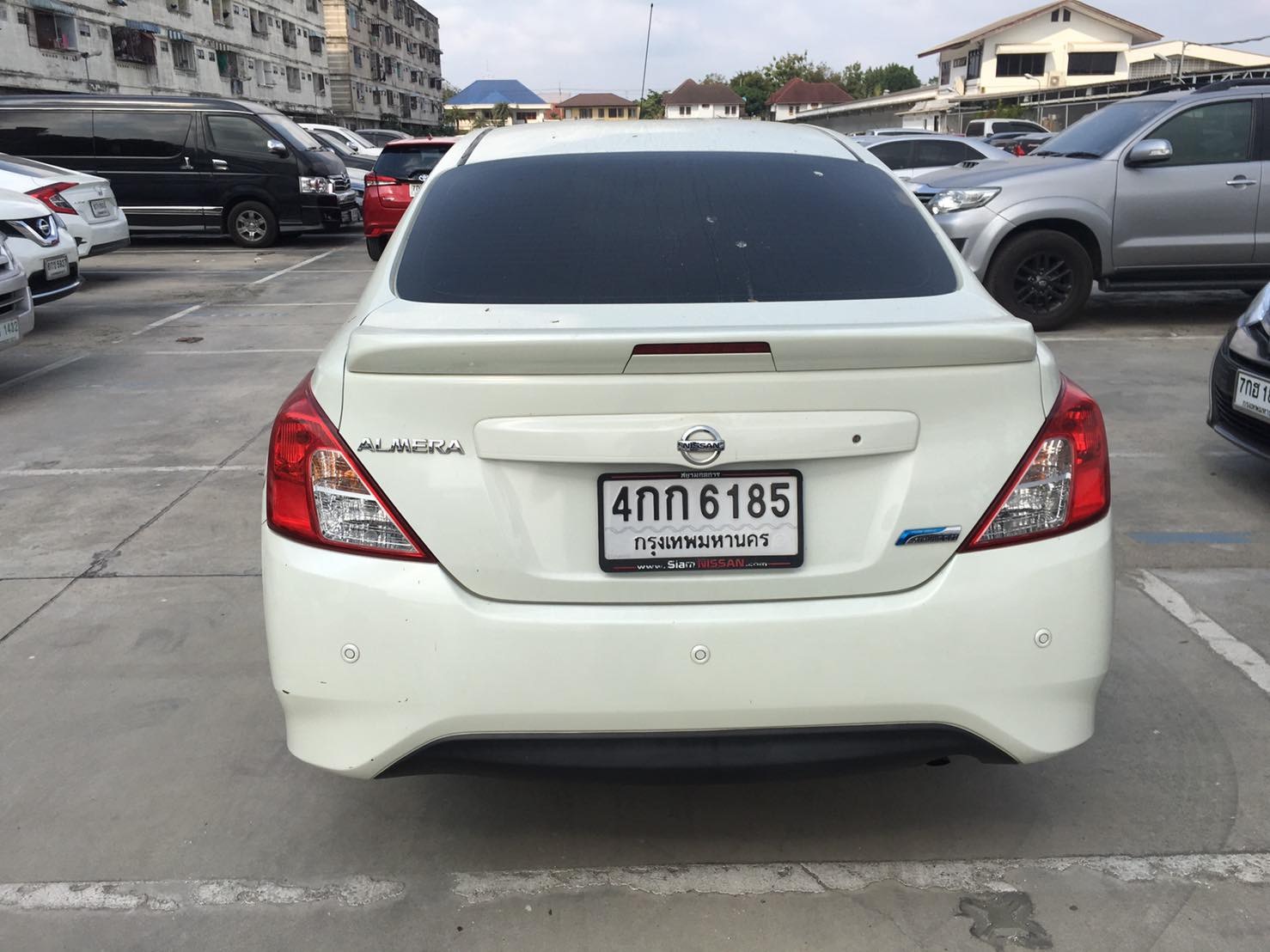 Nissan Almera ปี 2014 สีขาว (รูปที่ 5)