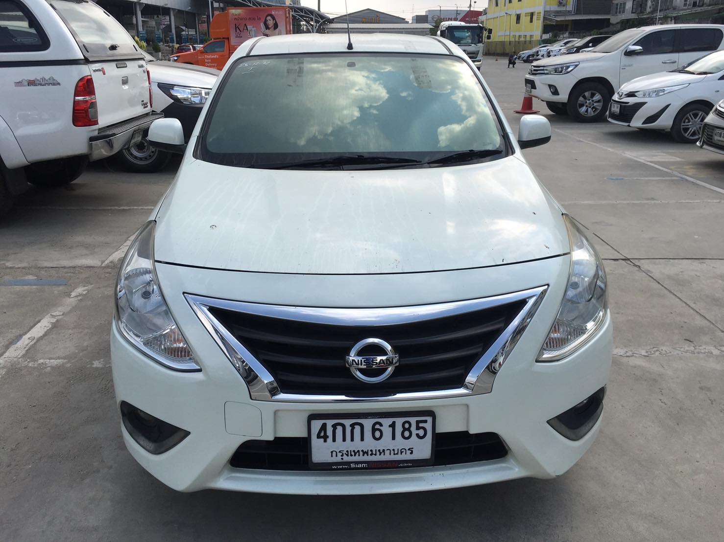 Nissan Almera ปี 2014 สีขาว (รูปที่ 2)