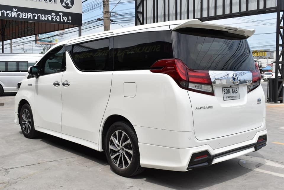 Toyota Alphard ปี 2016 สีขาว (รูปที่ 4)