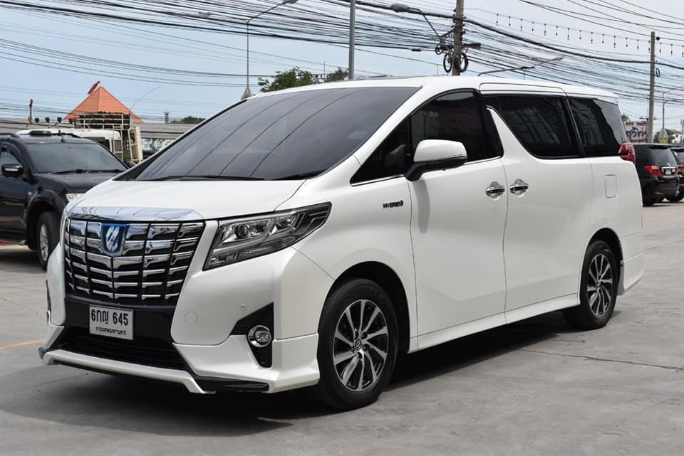 Toyota Alphard ปี 2016 สีขาว
