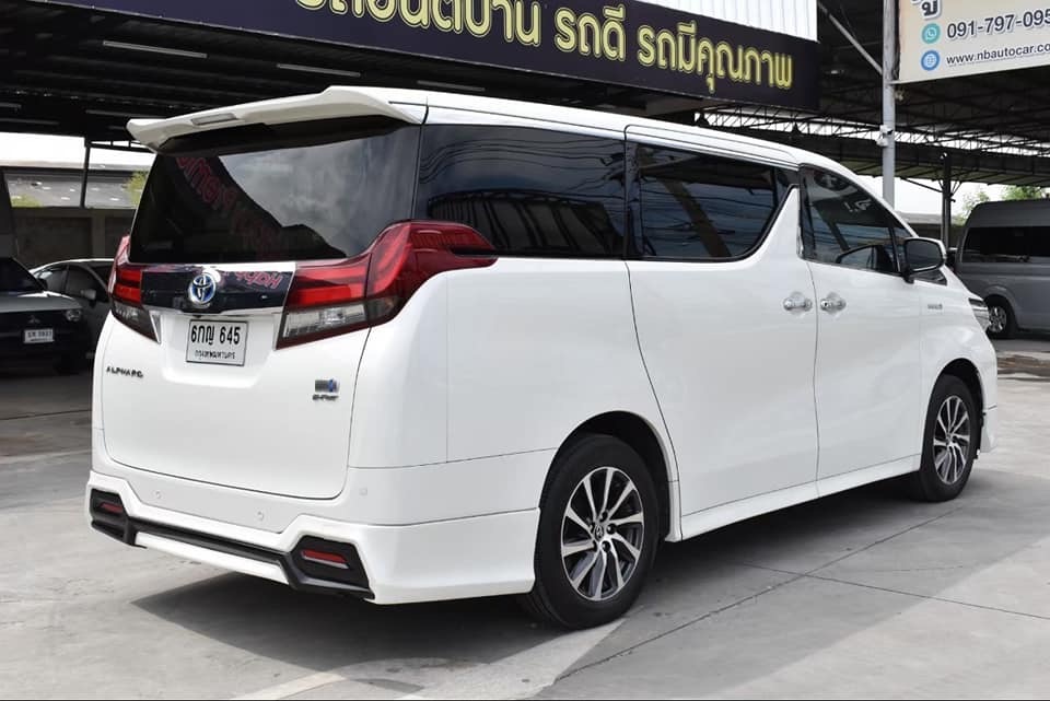 Toyota Alphard ปี 2016 สีขาว (รูปที่ 3)