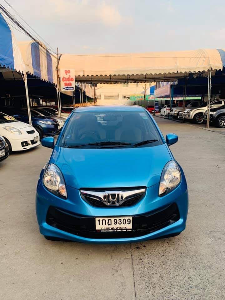 Honda Brio ปี 2012 สีฟ้า (รูปที่ 3)