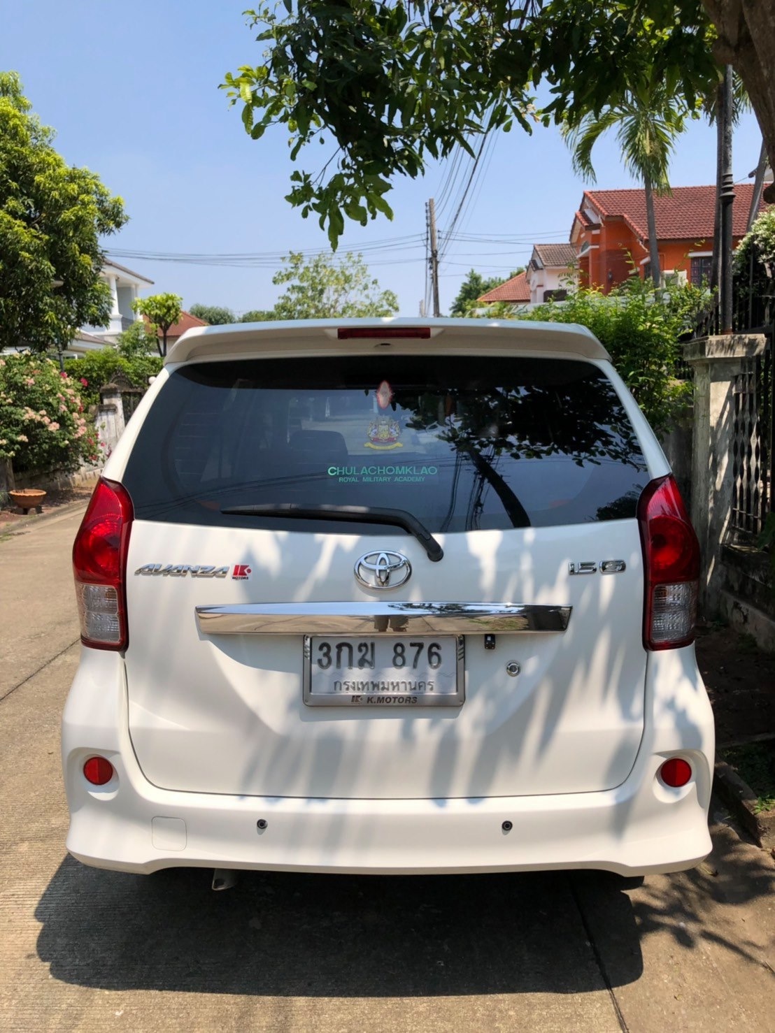 Toyota Avanza ปี 2014 สีขาว (รูปที่ 4)