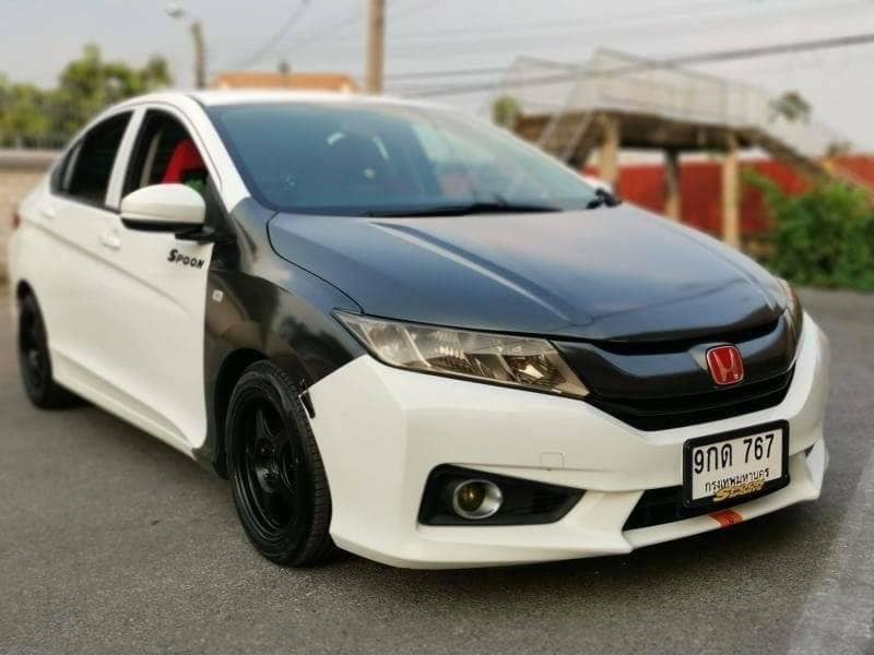 Honda City ปี 2015 สีขาว (รูปที่ 3)