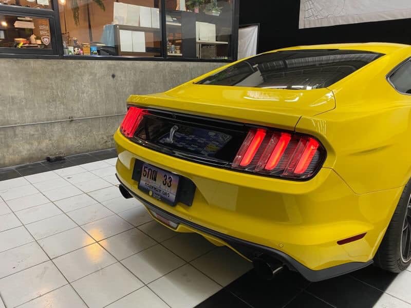Ford Mustang ปี 2017 สีเหลือง (รูปที่ 9)