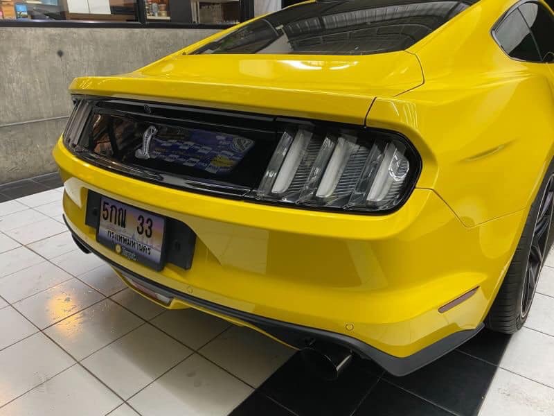 Ford Mustang ปี 2017 สีเหลือง (รูปที่ 7)