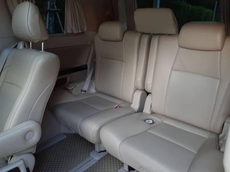 Toyota Vellfire ปี 2012 สีขาว (รูปที่ 9)