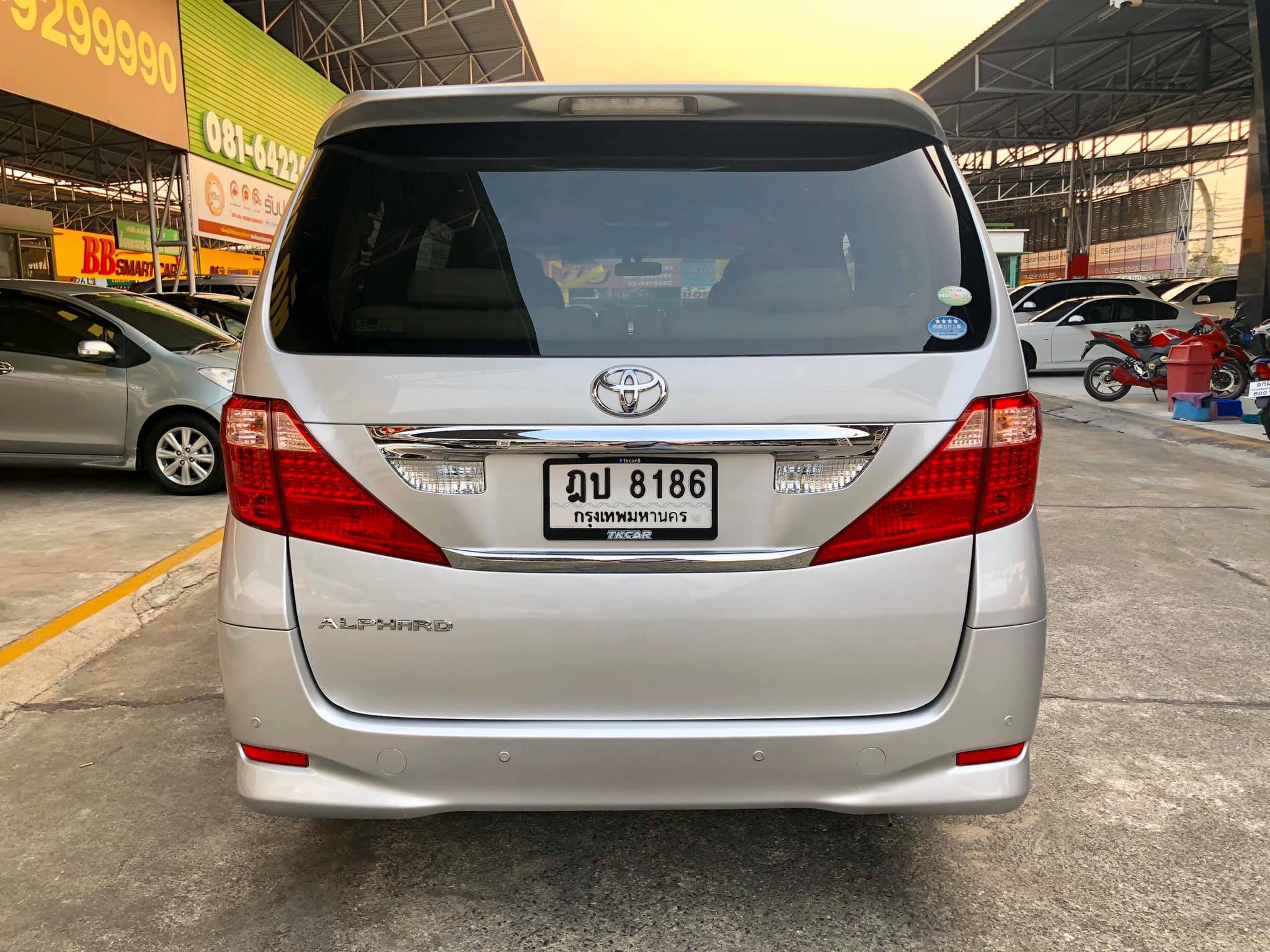 Toyota Alphard ปี 2009 สีเงิน (รูปที่ 6)