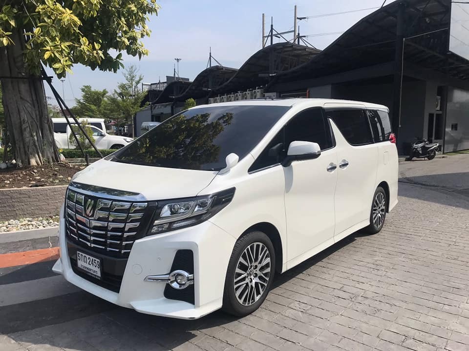 Toyota Alphard ปี 2016 สีขาว (รูปที่ 2)
