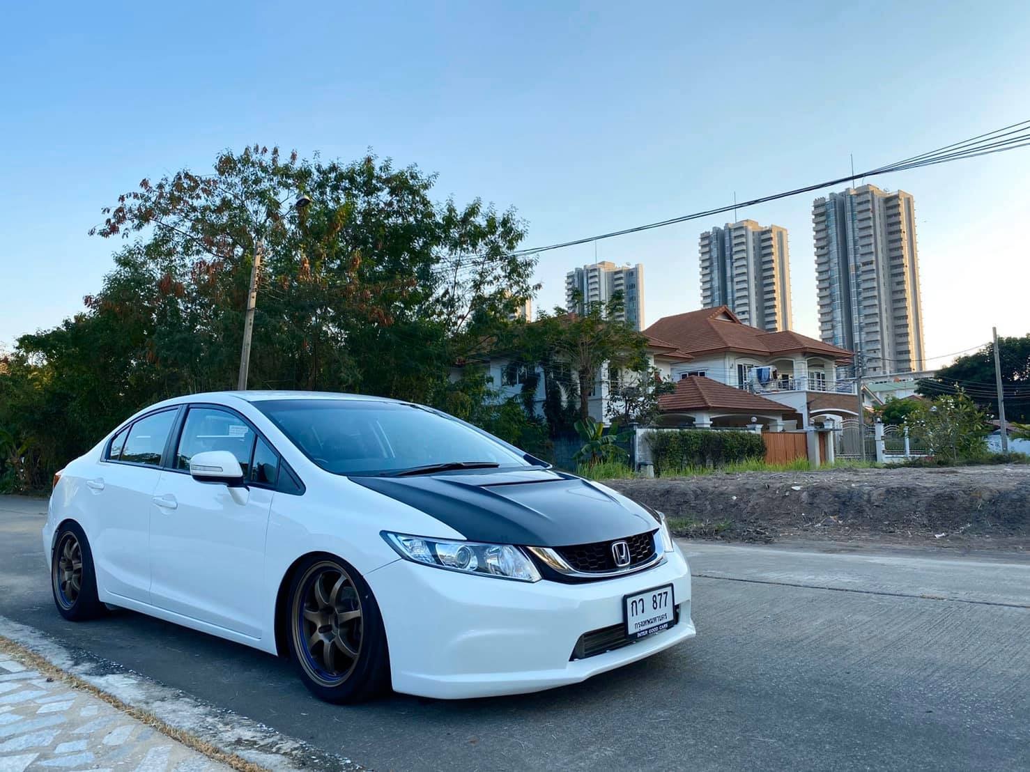 Honda Civic FB ปี 2014 สีขาว (รูปที่ 5)
