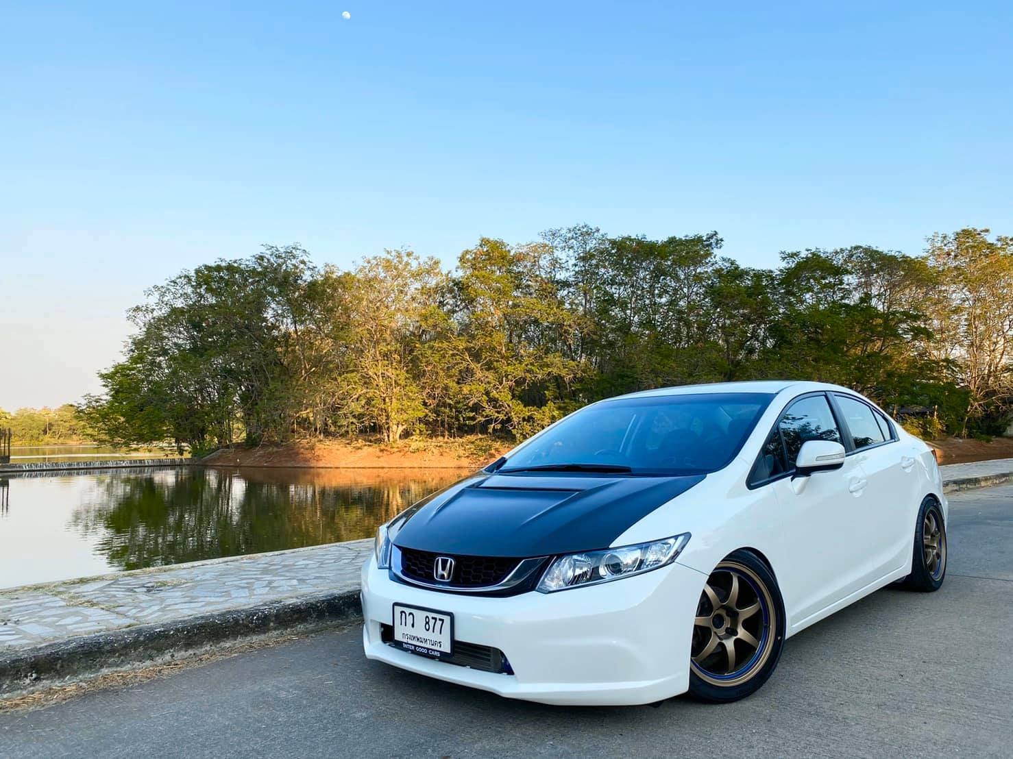Honda Civic FB ปี 2014 สีขาว (รูปที่ 3)