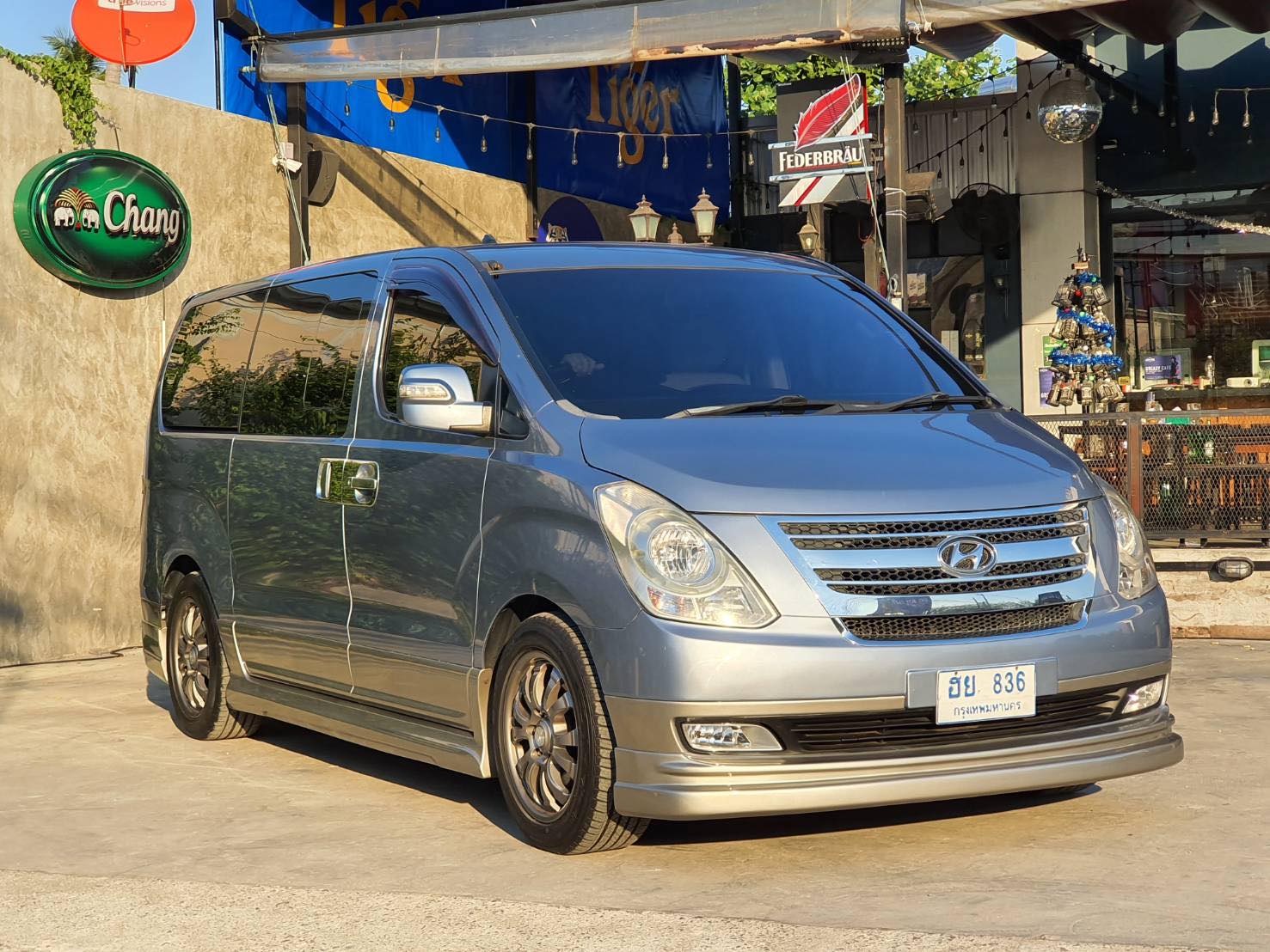 Hyundai H-1 ปี 2008 สีฟ้า (รูปที่ 4)