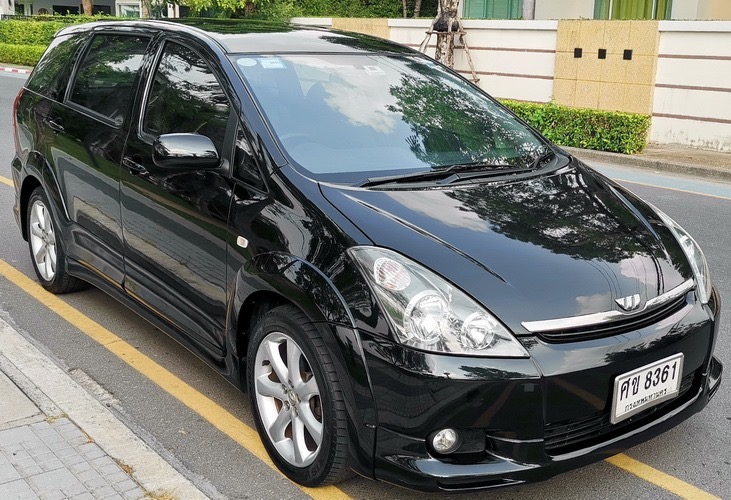Toyota Wish ปี 2004 สีดำ