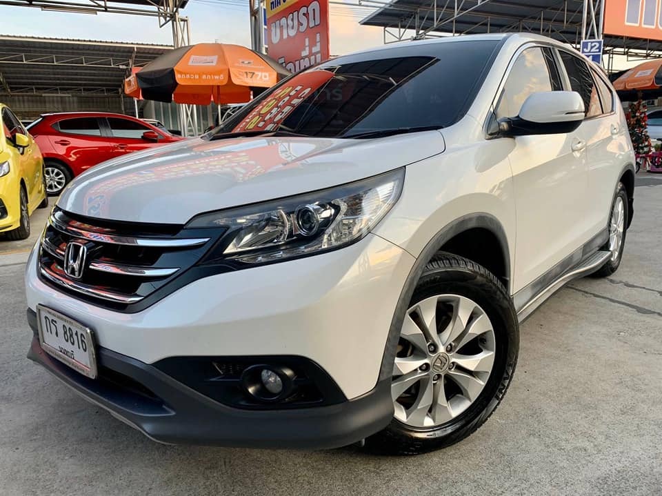 Honda CR-V ปี 2013 สีขาว (รูปที่ 2)